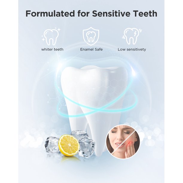 Sensitive Teeth Whitening Strips (14 treatments)