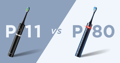 FAIRYWILL ELECTRIC TOOTHBRUSH: P80 VS. P11