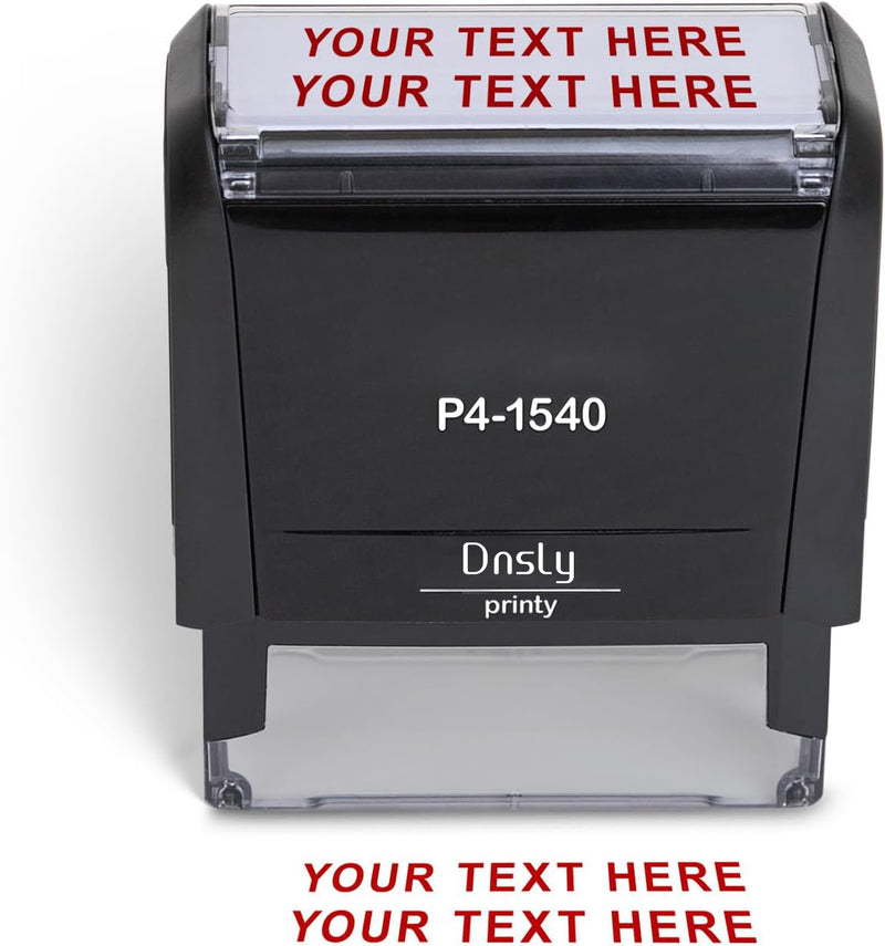 Dnsly Personalized Custom Stamps, Personal, Professional, Office, Teacher, Address & Business Label Stamp