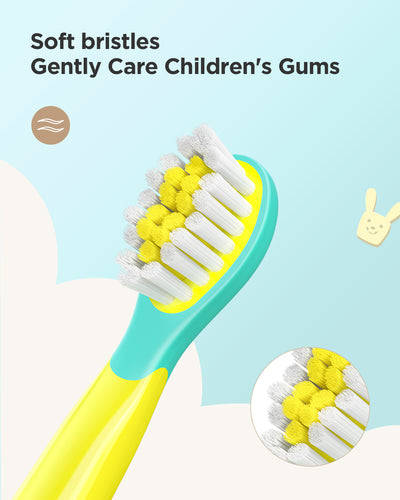 Brush Heads 4 Pcs for Fairywill 2001 Kids Electric Toothbrush - Fairywill