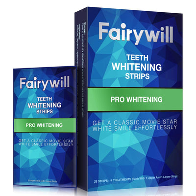 Fairywill 28 Pcs Teeth Whitening Strips