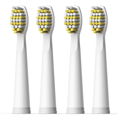 Fairywill Hard Electric Toothbrush Brush Head x 4, FW-05